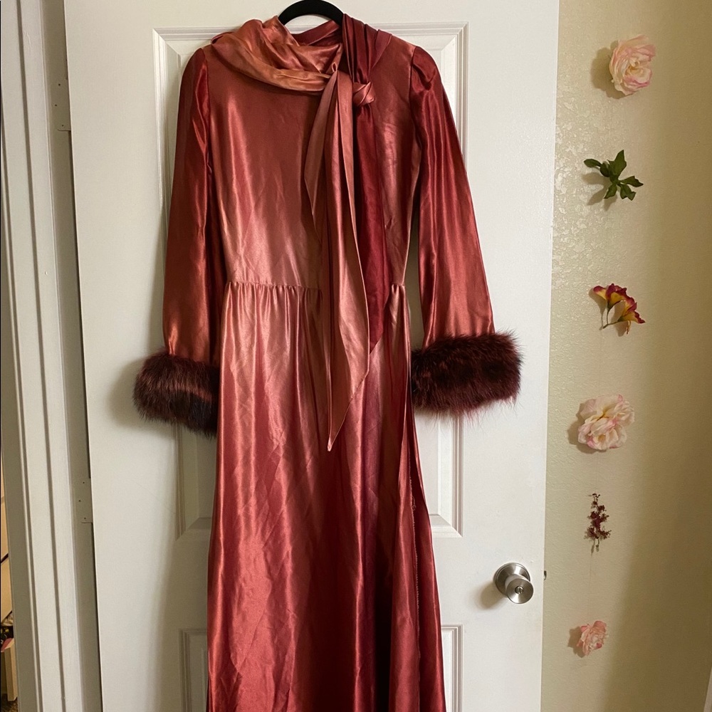 Fuschia RARE Pat Sandler Designer Dress